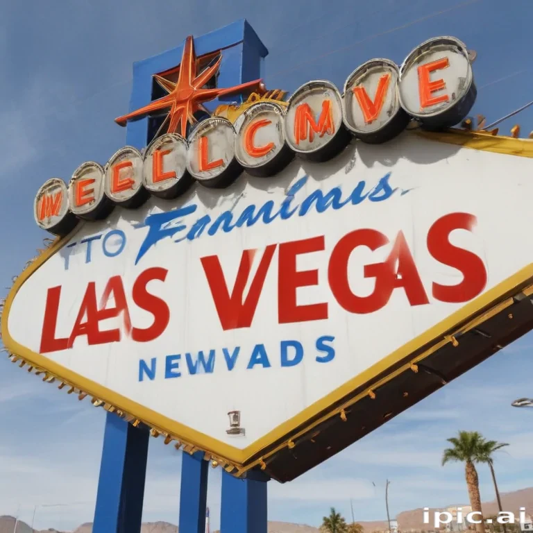 las vegas sign png