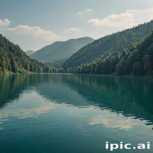 background lake