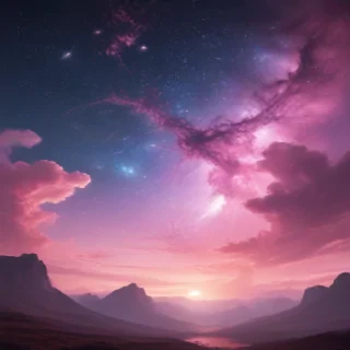 pink galaxy wallpaper