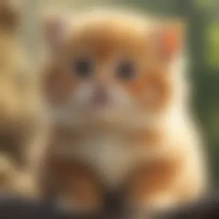 cute animal background