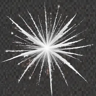 white sparkle png