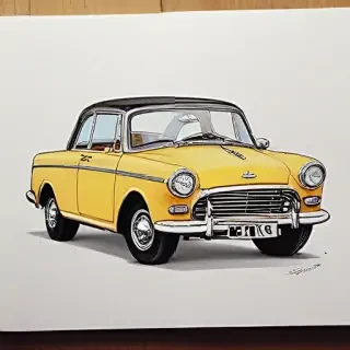 car doodle