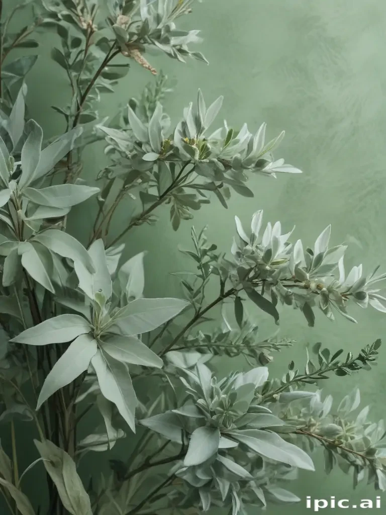 sage green background aesthetic