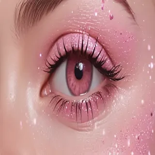 pink glitter aesthetic