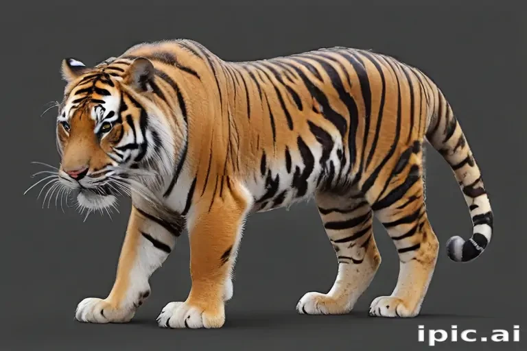 transparent tiger