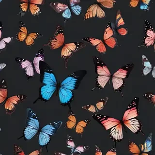 butterfly background aesthetic