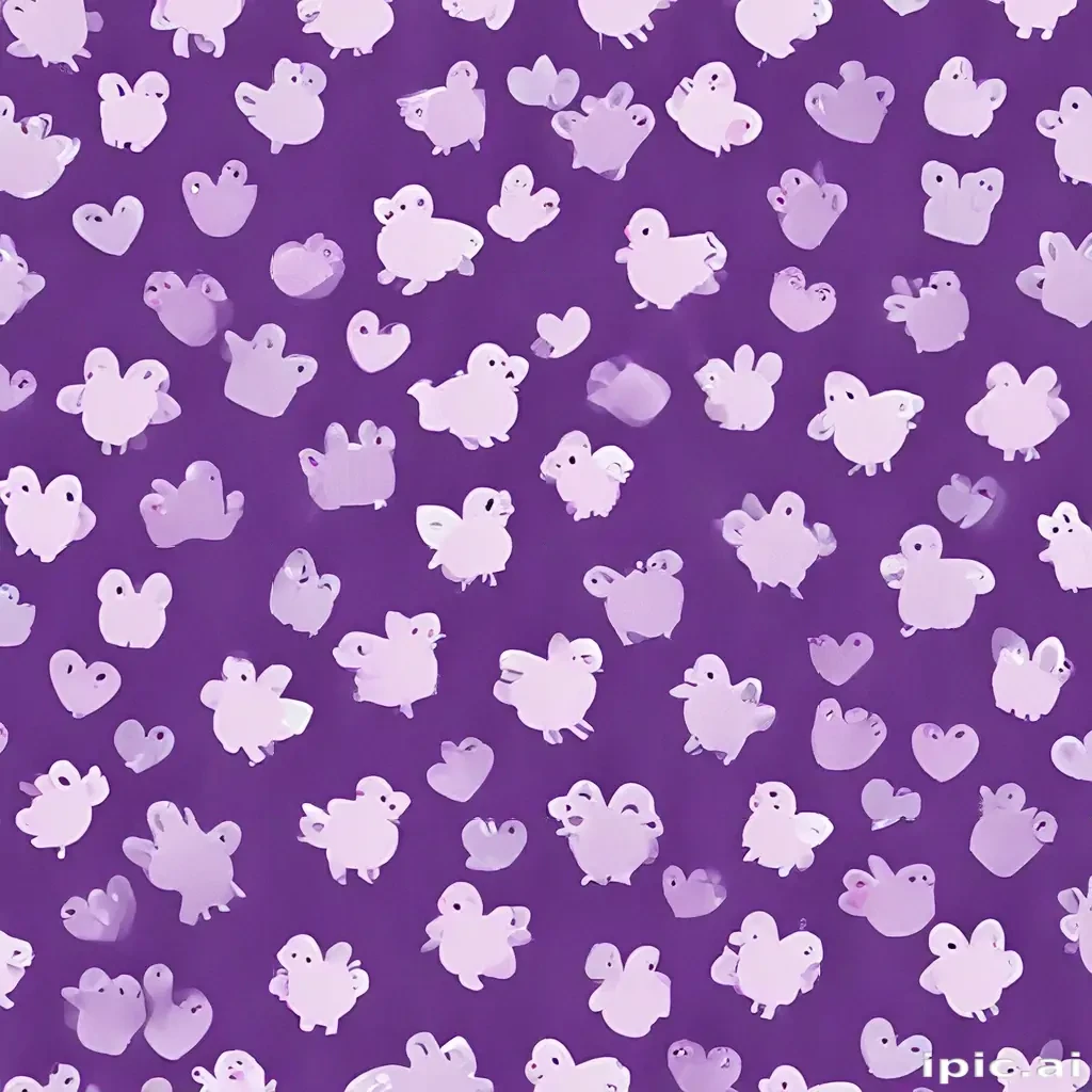 purple wallpaper cute