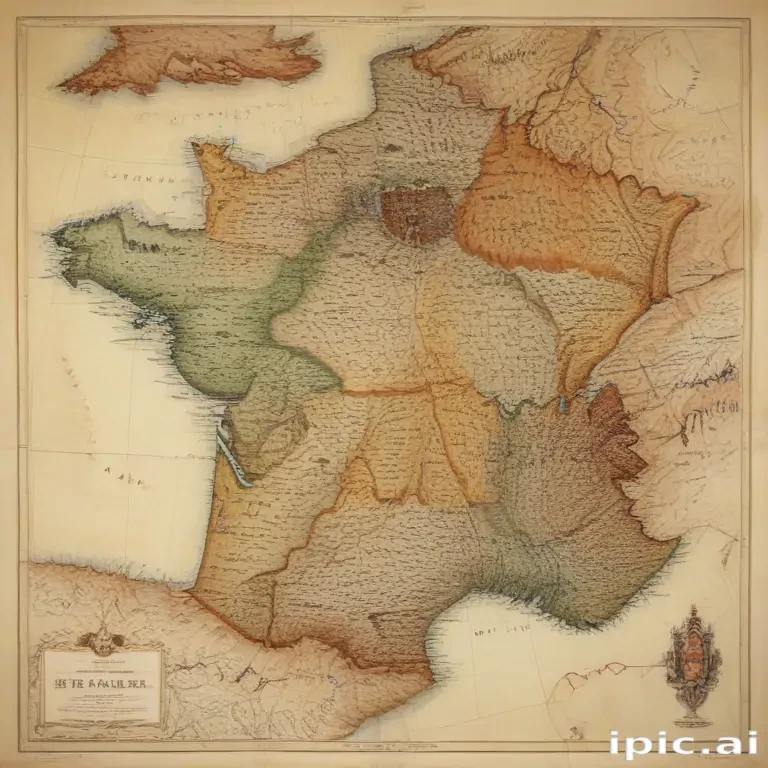 map of france