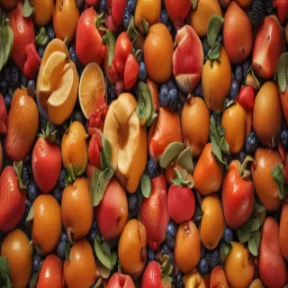 aesthetic fruit background