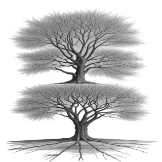 tree drawing images