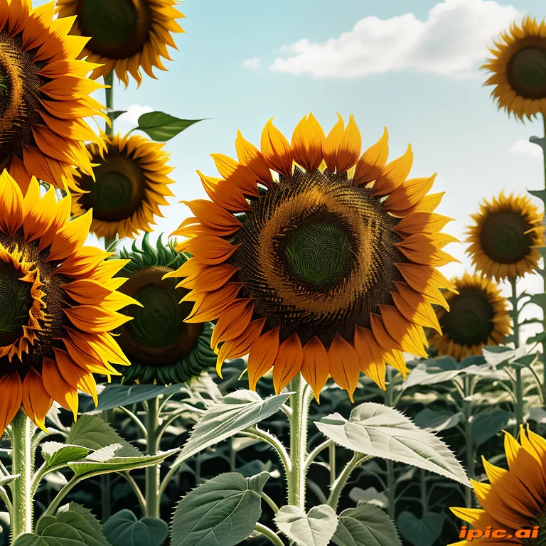 aesthetic sunflower background