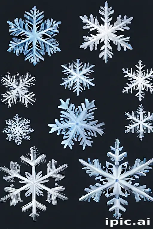transparent background snowflake clipart