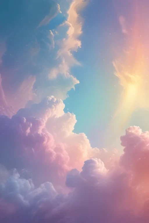 pastel rainbow bg
