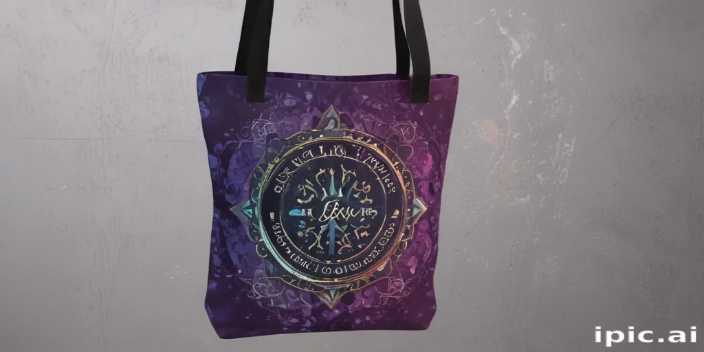 mock up tote bag