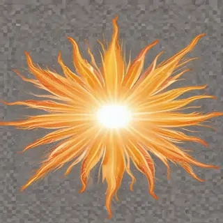 sun transparent background