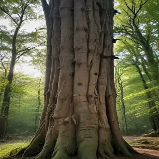 tree trunk tree