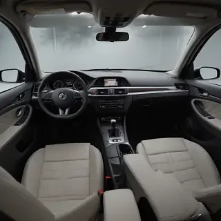 inside car background