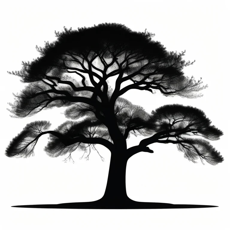tree silhouette png