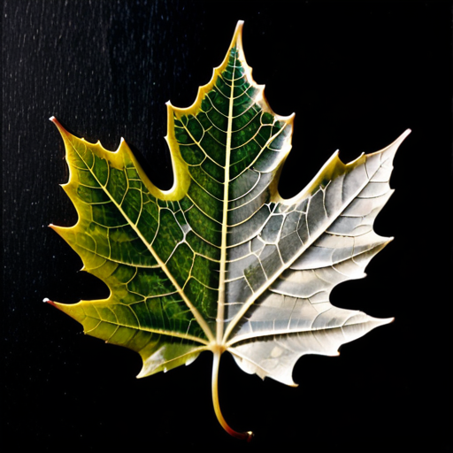 half of a leaf nyt