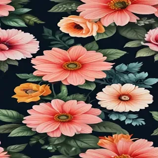 flowers with no background