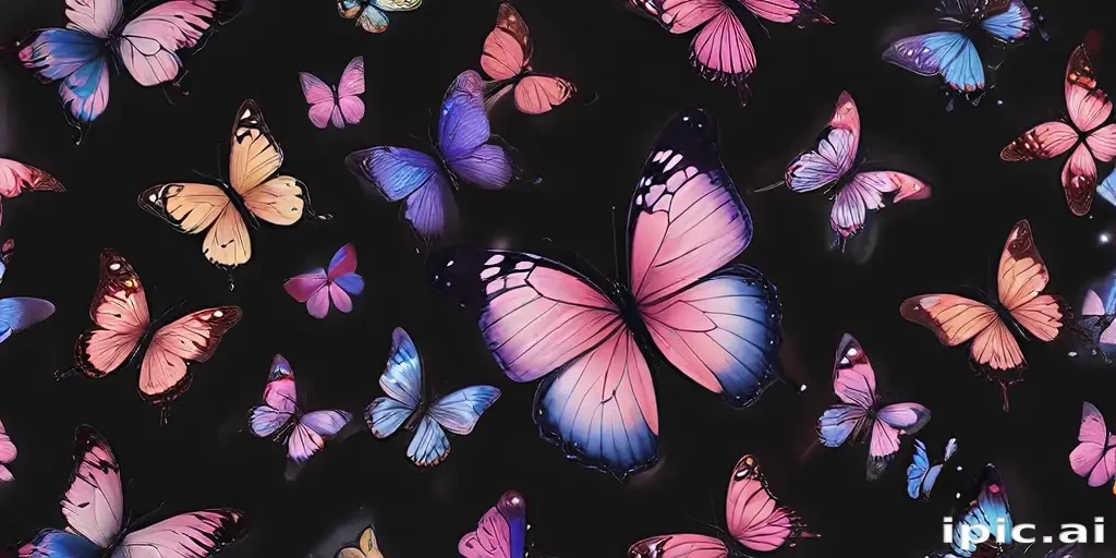 butterfly aesthetic wallpaper
