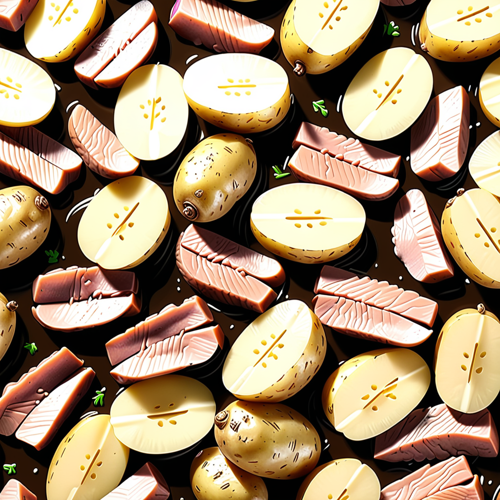 duck and potato dog food