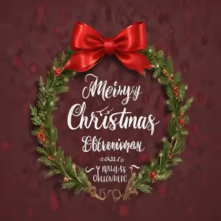 merry christmas png transparent