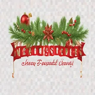 text merry christmas png