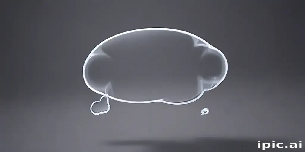 transparent thought bubble