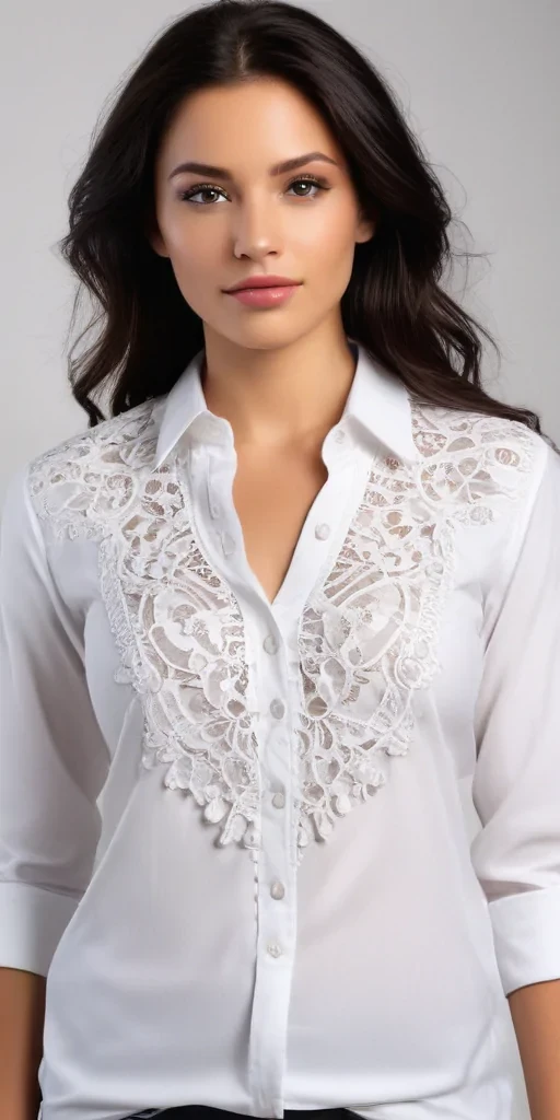 shirt white background