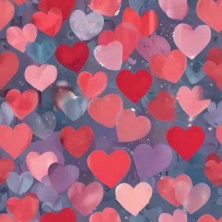 background hearts