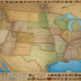 united states of america map