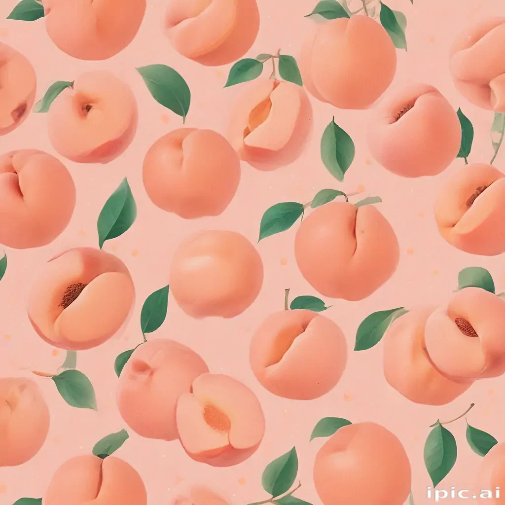 peach aesthetic wallpaper