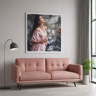 wall art mockup free