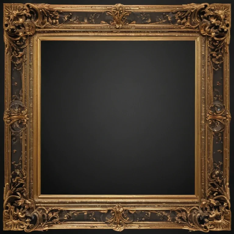 transparent border frame