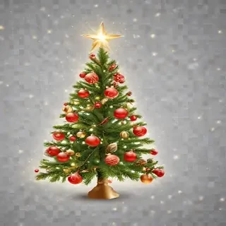 merry christmas transparent background