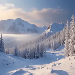 snow transparent
