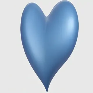 blue heart png
