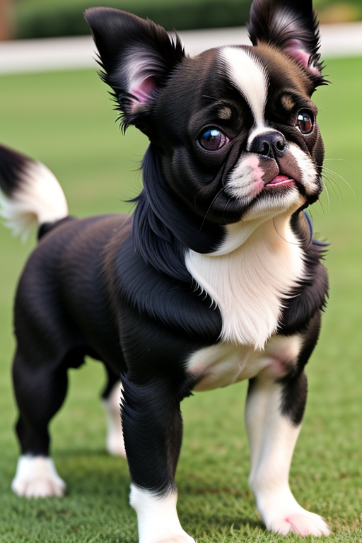 boston terrier pekingese mix