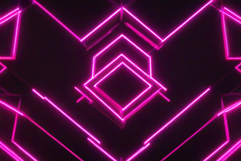 neon pink wallpaper