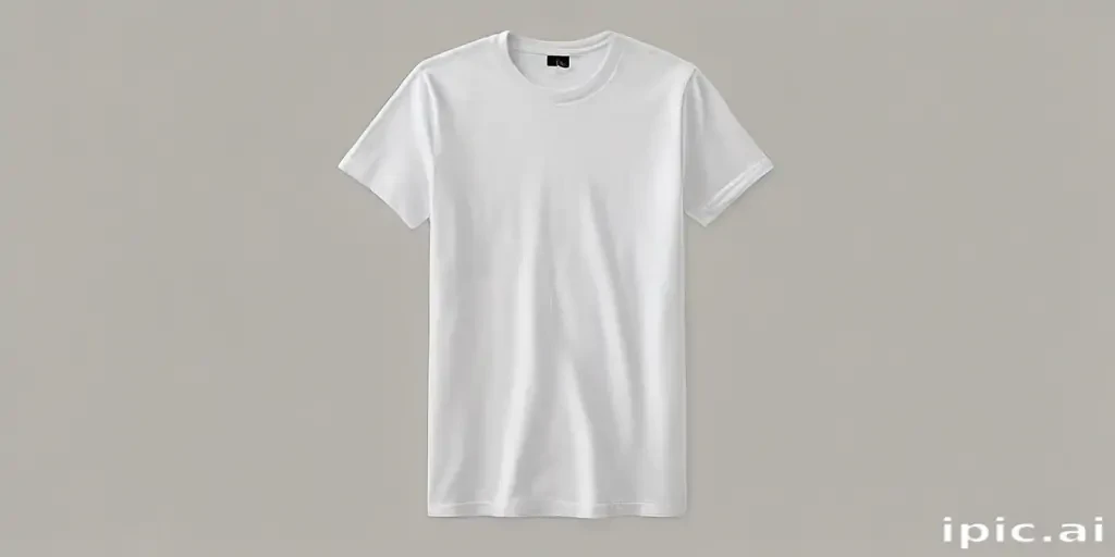 white tee png