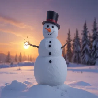 png snowman