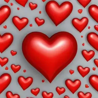 wallpaper 3d heart