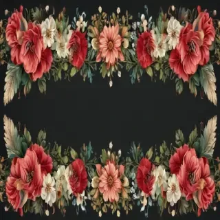 flower border clipart