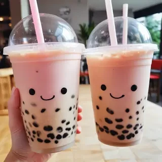 bubble tea cute