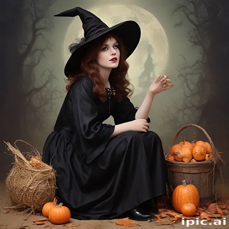 vintage witch images