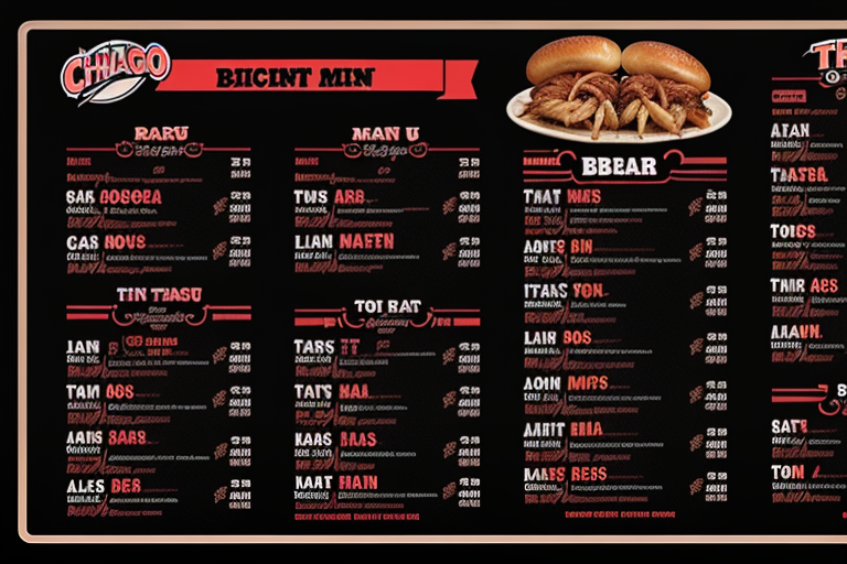 chicago pit stop bbq menu