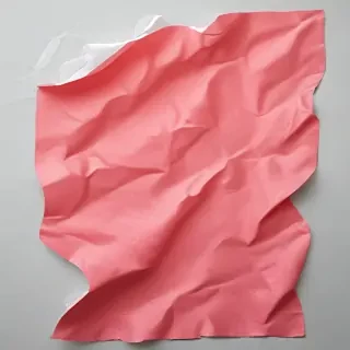 wrinkled paper overlay