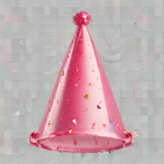 transparent background birthday hat