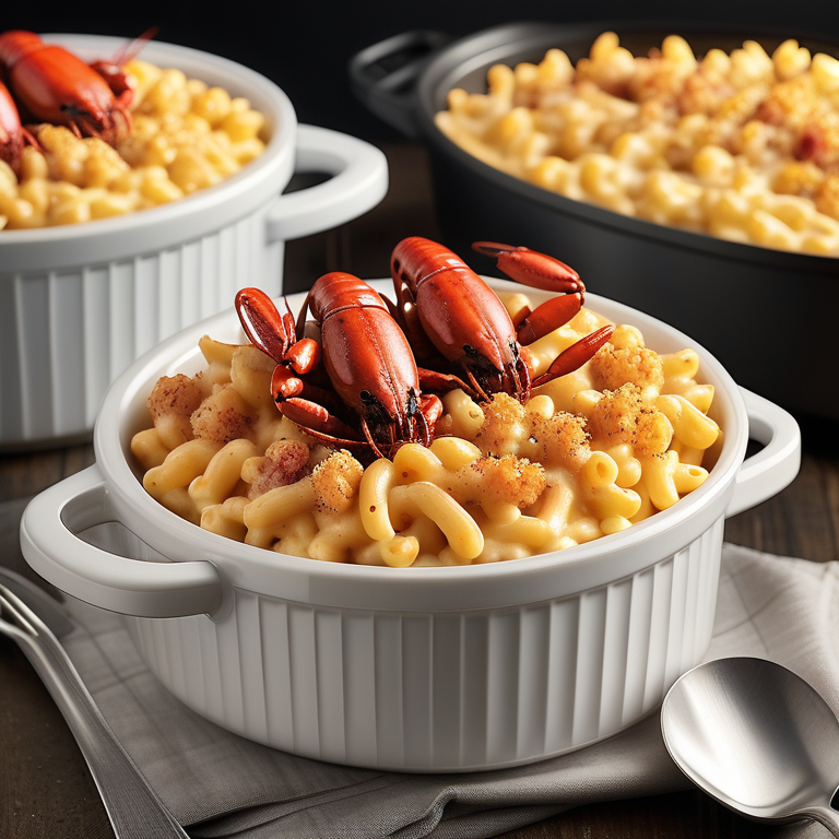 mac and cheese with crawfish